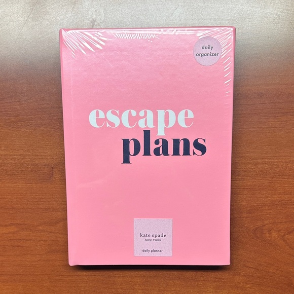 Nwt Kate spade escape plans daily to-do planner - Picture 1 of 9